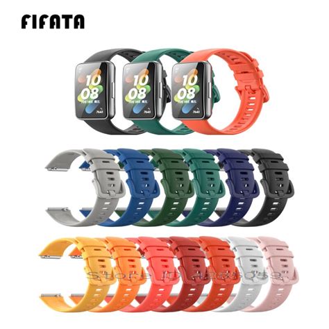 Replacement Strap For Huawei Band 7 Silicone Watch Band For Huawei