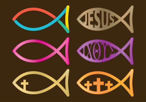 Christian Fishes With Text Download Free Vector Art Stock Graphics