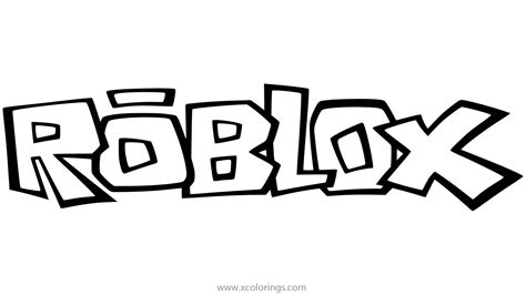 Roblox Logo Coloring Page Printables Realtec Images And Photos Finder