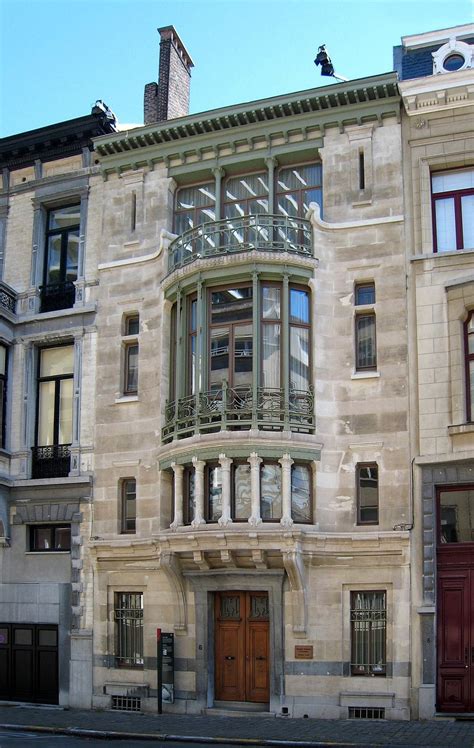 Victor Horta Maison Tassel 1893 Bruxelles Architecture Art Nouveau