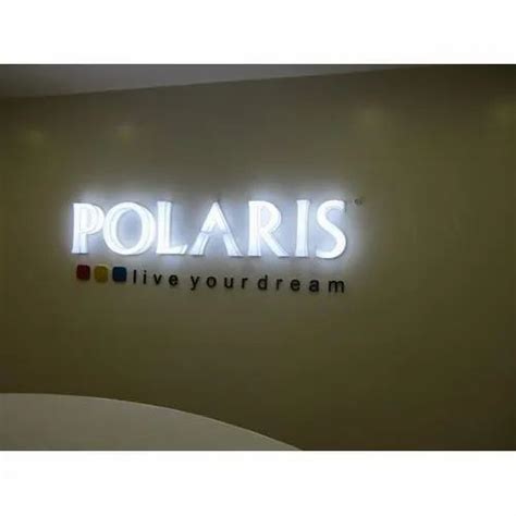 Backlit Led Signage Shape Rectangular At Rs 900square Feet In