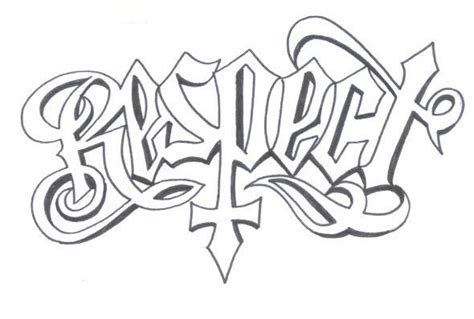 Printable Graffiti Words Coloring Pages