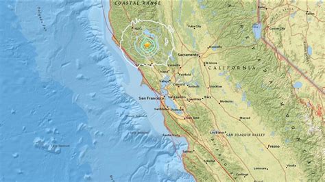 5 0 Magnitude Earthquake Strikes Northern California Usgs Says Abc7 Los Angeles