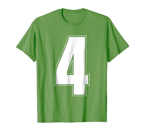 Halloween Shirts Halloween Group Costume 4 Sports Jersey Number 4