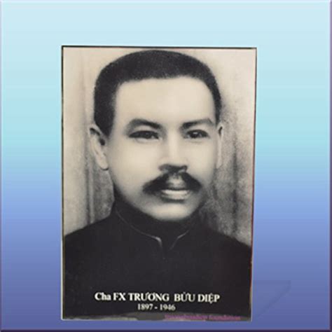 Father Truong Buu Diep Black And White Portrait Photo Medium