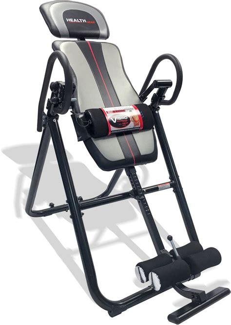 Health Gear Deluxe Inversion Table With Adjustable Heat And Massage