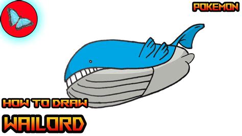 How To Draw Pokemon Wailord Youtube