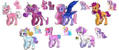 Free Closed Mlp Core 7 Redesign Cute Ponies By Misty Periwinkle On