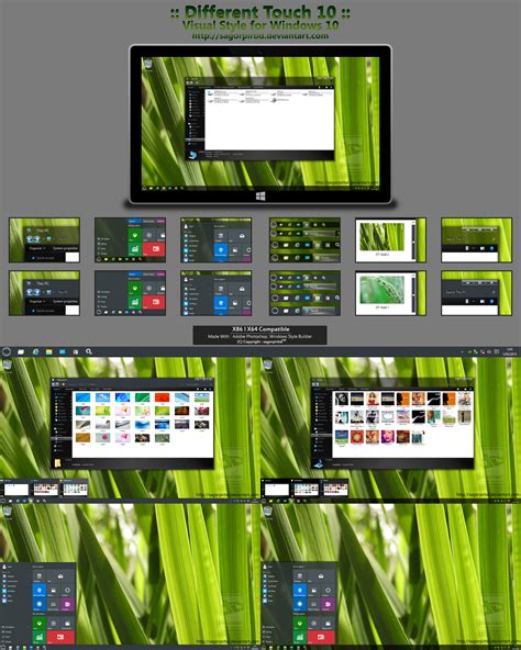 Windows 10 Themes Favourites By Treypop On Deviantart