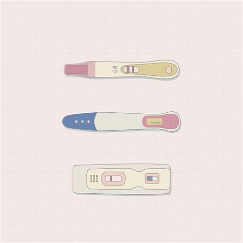 Royalty Free A Of A Positive Pregnancy Test Silhouette Clip Art Vector