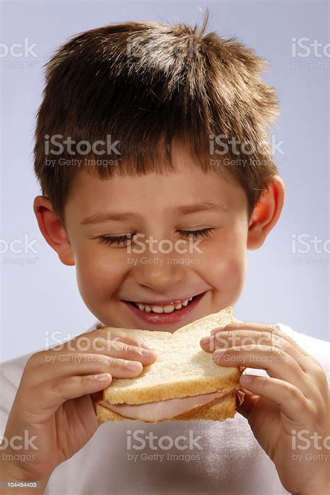 Child With Sandwich Stock Photo Download Image Now 6 7 Years Boys