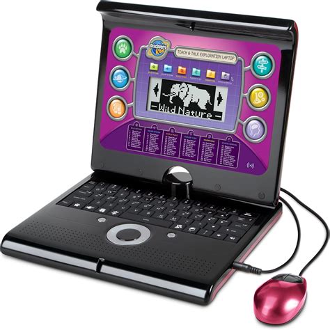 Discovery Kids Teach N Talk Exploration Laptop Pink Uk