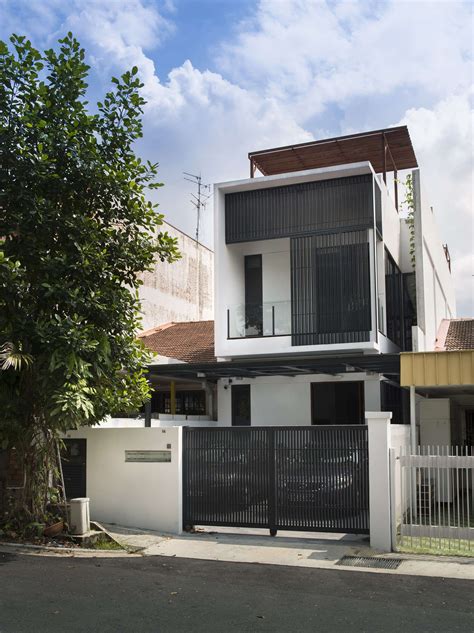 Airwell House By Adx Architects Singapore Terrace House Exterior
