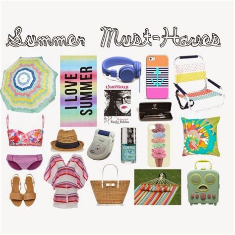 8 Essential Must Haves For A Great Summer Experience
