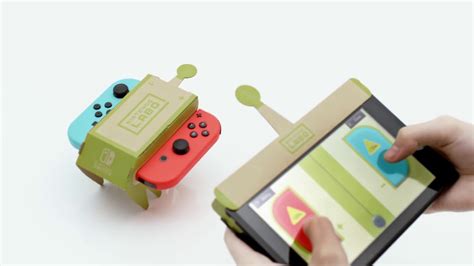 Nintendo Labo First Trailer Cardboard Toy Cons For Nintendo Switch