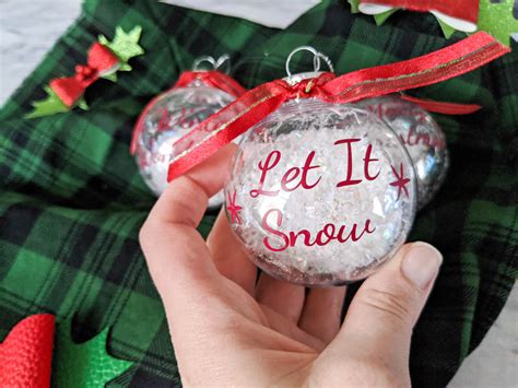 Diy Winter Theme Christmas Ornaments Free Svgs Jennie Masterson