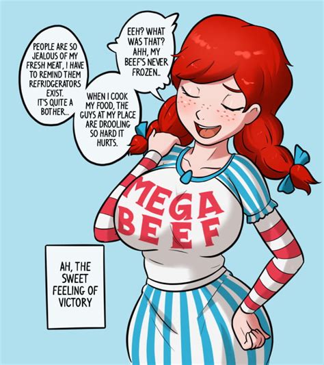 Wendy S Mega Beef Gag