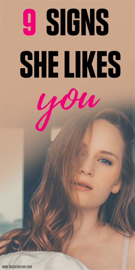 9 Signs She Really Likes You Signs She Likes You How To Show Love Best Relationship Advice