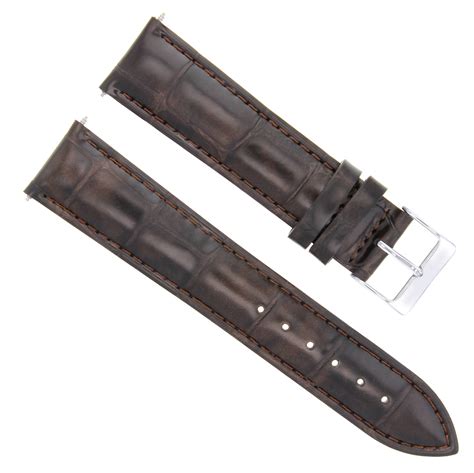 2016mm Leather Watch Strap Band For Rolex President 1802 1803 1811