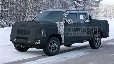 Kia Tasman Spied Testing With Ford Ranger Raptor