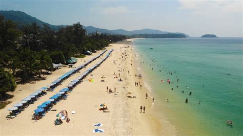 Karon Beach By Drone Phuket Thailand 4k 2023 Youtube