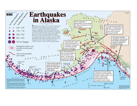 1964 Alaska Earthquake Map Location Map