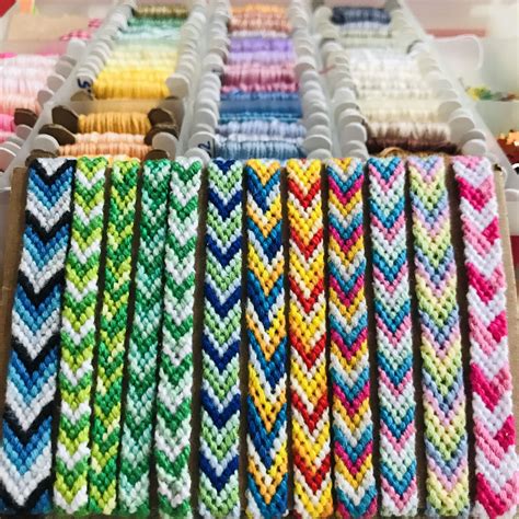 Yarn Bracelets Embroidery Bracelets Diy Bracelets Easy Bracelet