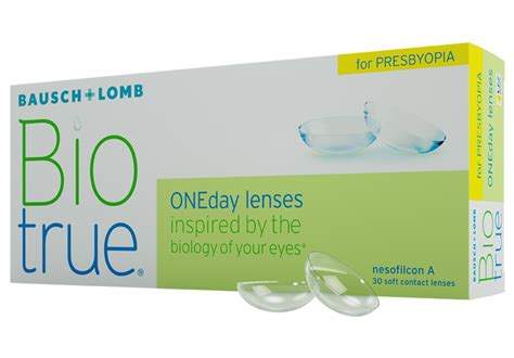 Biotrue Oneday For Presbyopia Er Tageslinsen Kontaktlinsen
