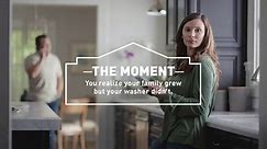 Lowe's TV Spot, 'The Moment: Washing Machine'
