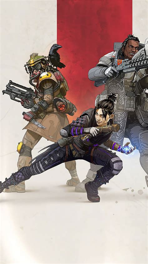You just happened to make these for my 2 mains (wraith and wattson) so thank you i love you <3. #321332 Apex Legends, Wraith, Bloodhound, Gibraltar, 4K, 3840x2160 wallpaper | Mocah HD Wallpapers