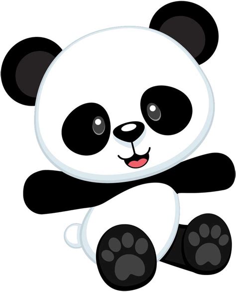 Pin De Carol Palomino En Act Animaux Pandas Animados Ilustración De