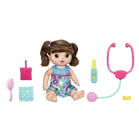 Baby Alive Sweet Tears Doll Brunette For Realistic Nurturing Experience