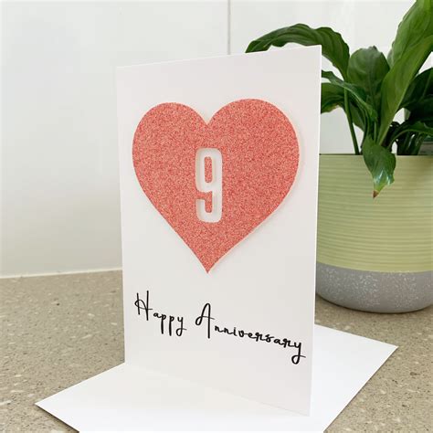 9th anniversary personalized 9th wedding anniversary t pottery ninth etsy we really