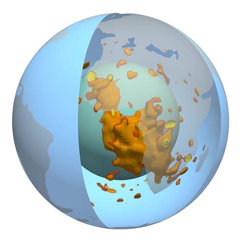 Study Of 2 Blobs In Earths Mantle Shows Unexpected Differences In