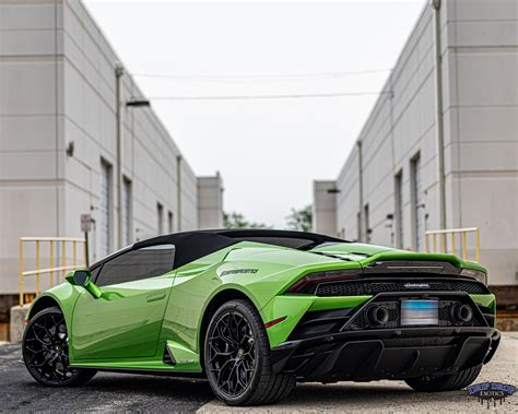Lamborghini Huracan Evo Green — Drip Drop Exotics