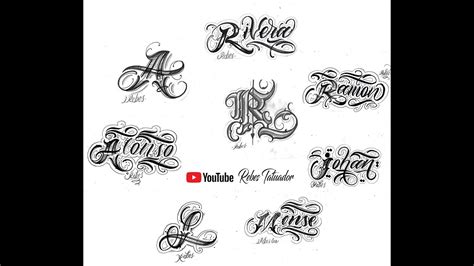 Estas son las mejores webs de letras para tatuajes donde encontrarás infinitos estilos luego puedes imprimir el diseño, descargar el tatuaje como un archivo de imagen y hasta descargar la fuente como ocultar tu tatuaje con maquillaje y letras para tatuarse. RECOPILACION DE DISEÑOS DE LETRAS PARA TATUAR/TOP5 CALLIGRAPHY LETTERING/CHICANO LETTERING - YouTube