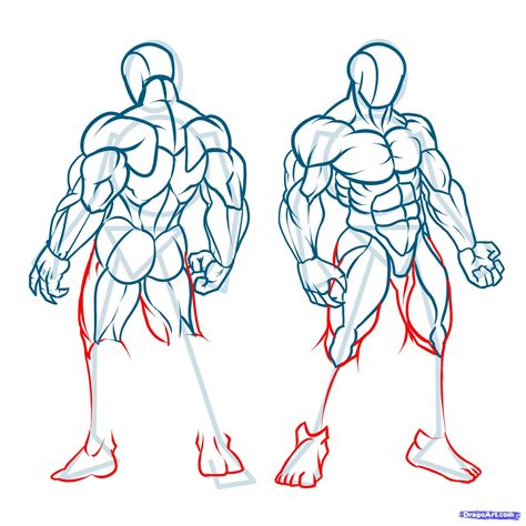 How To Draw Muscles Easy At How To Draw