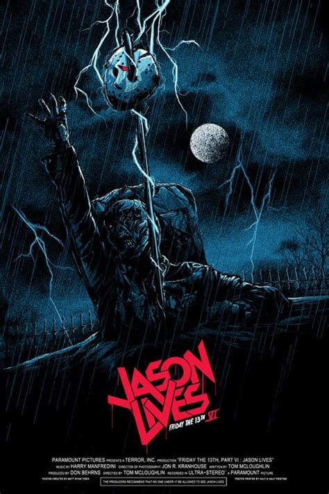 Ignorando el legado de sangre del campamento de crystal lake, uno por uno van siendo víctimas del maníaco jason, un chico que tiempo atrás se ahogó en las aguas del lago. Ver Viernes 13, Parte 6: Jason vive (1986) Online Latino