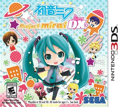 Hatsune Miku Project Mirai Dx Video Game Box Art Id 53064 Image Abyss