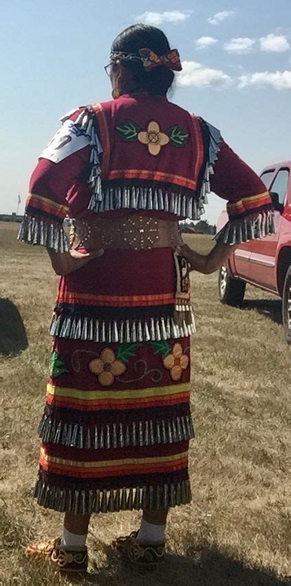 Robyn Vanwert Ojibwe Old Style Jingle Jingle Dress Dancer Powwow Outfits Native American Dress