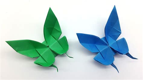 Origami Butterfly Folded Instruction With Comment Rorigami