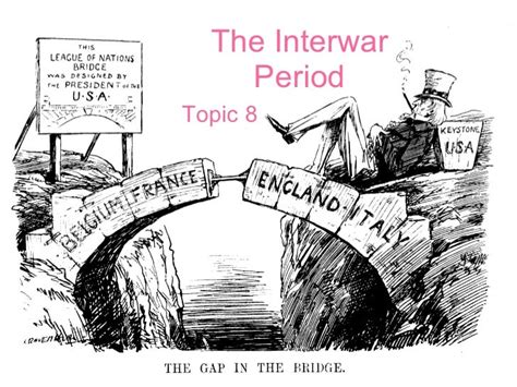 Topic 8 Interwar Period