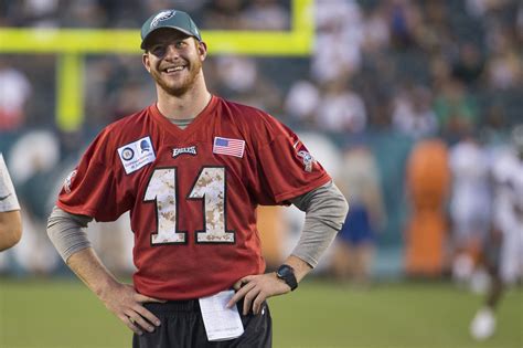 For college, wentz attended north dakota state and decided to redshirt for his first season. Video: How Is Carson Wentz Progressing from His Rib Injury ...