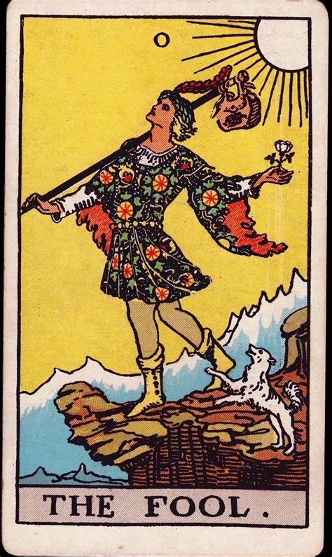 The Fool Random Tarot Card