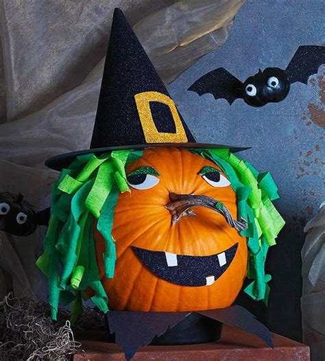 It's the first time we've attempted pumpkin decorating. 50+ Kid-Friendly No-Carve Pumpkin Decorating Ideas - Hative