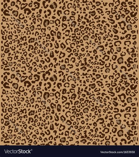 Cheetah Seamless Pattern 3 Colors Royalty Free Vector Image