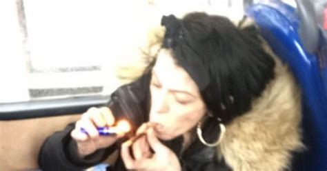 Police Probe Shocking Pictures Of Woman Sparking Up Crack Pipe And