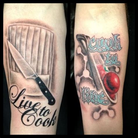 Bobby Holland Did Some Chef Tattoos The Other Day Culinary Tattoos
