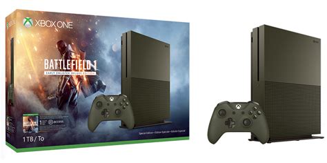 Microsoft Announces Special Edition Battlefield 1 Inspired Xbox One S