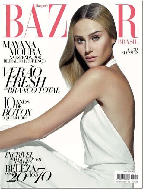 Harpers Bazaar Brazil Alicia Kuczman October 2012 Botox Fashion